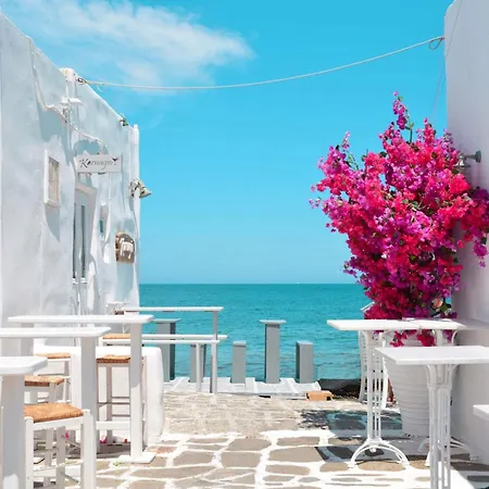 Beautiful Paros 1 Bedroom Rock Private Jacuzzi Garden View Naousa *