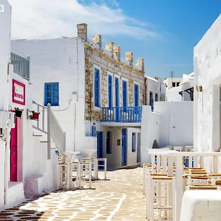 Villa Beautiful Paros 1 Bedroom Rock Private Jacuzzi Garden View Naousa
