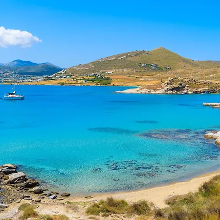 Beautiful Paros 1 Bedroom Rock Private Jacuzzi Garden View Naousa Villa *