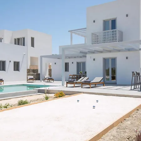 Villa Beautiful Paros 1 Bedroom Rock Private Jacuzzi Garden View Naousa